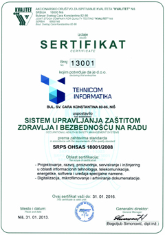 SRPS OHSAS 18001/2008